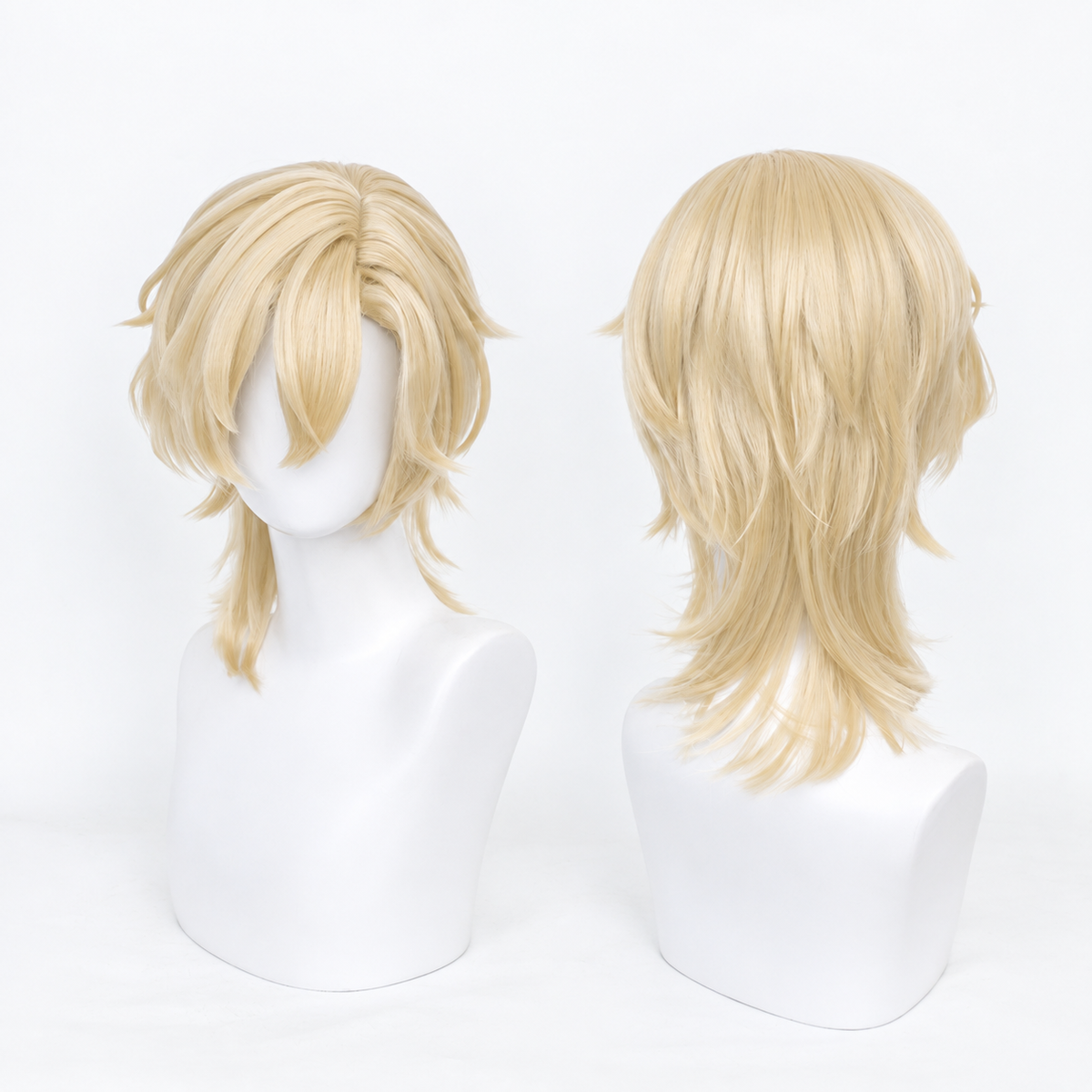 Aventurine Cosplay Wig - Honkai Star Rail Blonde Character Hair