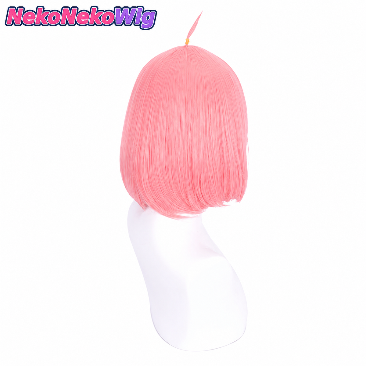 SPY x FAMILY Anya Forger Cosplay Wig  Pink Bob Hairstyle