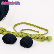 Jolyne Cujoh Cosplay Wig - JoJo's Bizarre Adventure - Blue Green Pre-Styled Wig