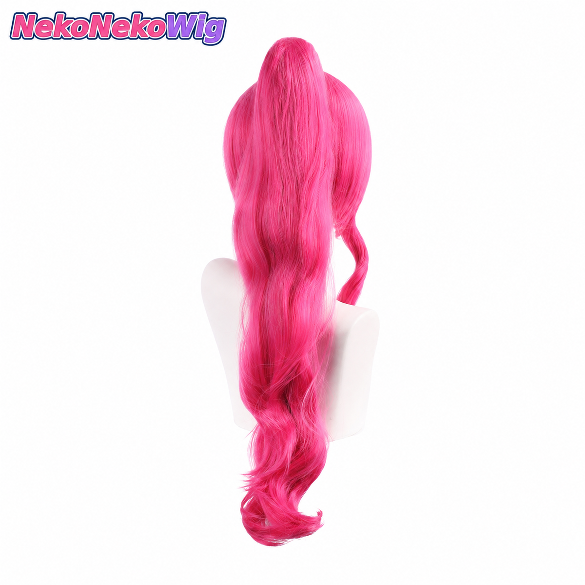 My Little Pony Pinkie Pie Cosplay Wig  Dragon Fruit Pink Ponytail