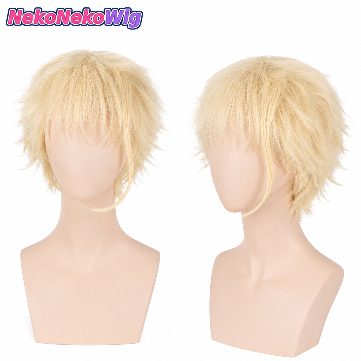 Kaguya-sama: Love Is War Chika, Kaguya, Ishigami & Shirogane Multi-Character Cosplay Wig