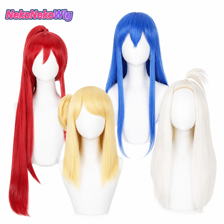 Fairy Tail Lucy, Wendy, Erza & Mirajane Cosplay Wig – Multi-Character Styles