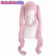 GODDESS OF VICTORY: NIKKE Alice Cosplay Wig  Light Pink Claw-Clip Twin-Tail Style