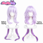 Honkai Star Rail Castorice Cosplay Wig - Long Lavender and Purple Hair