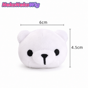 Danganronpa Junko Enoshima Cosplay Wig Hair Clips  Monokuma Accessory Pair