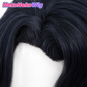 Genshin Impact Pantalone Cosplay Wig  Gradient Fatui Harbinger Character Style