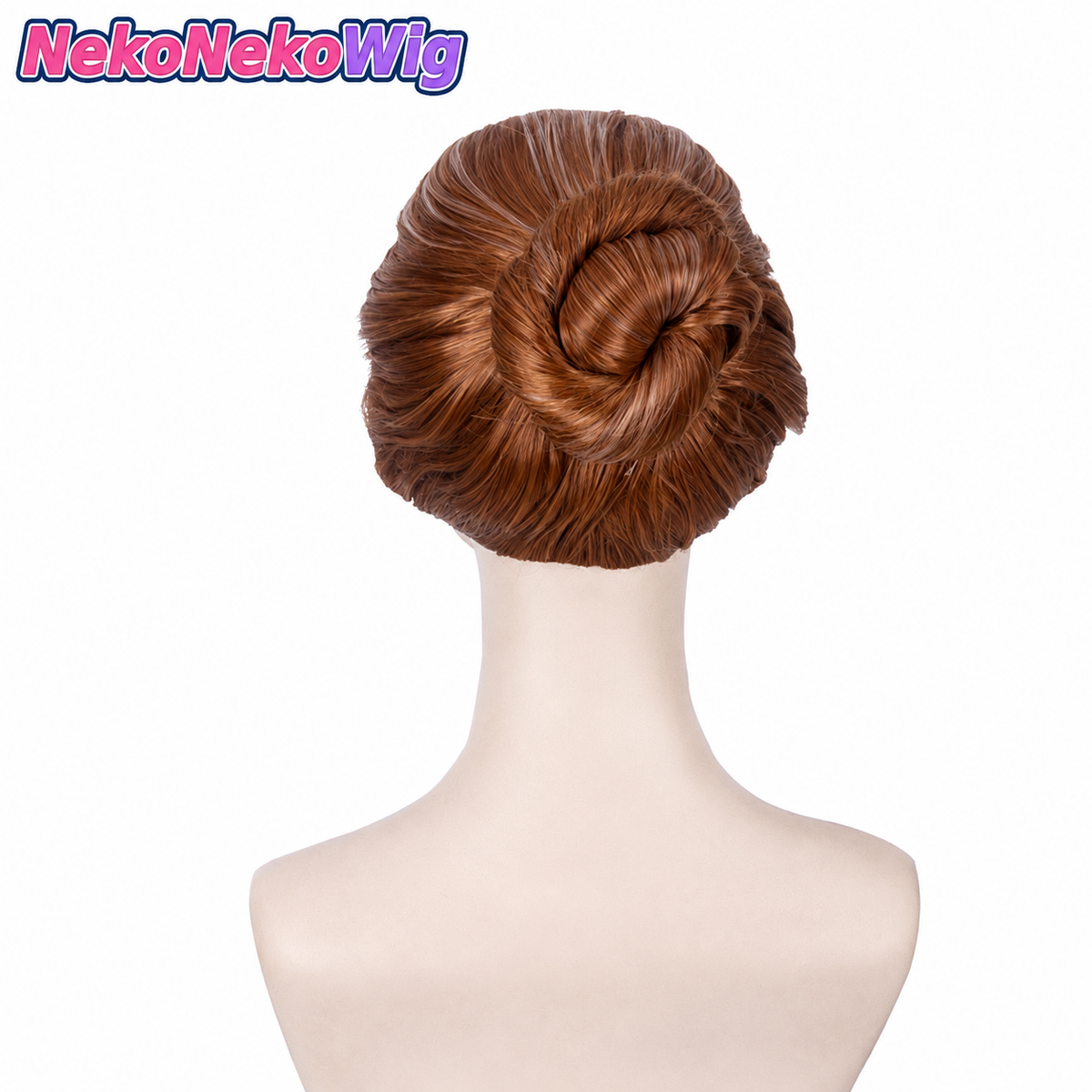 Frozen Anna & Elsa Cosplay Wig  Braided Updo Highlighted Character Style