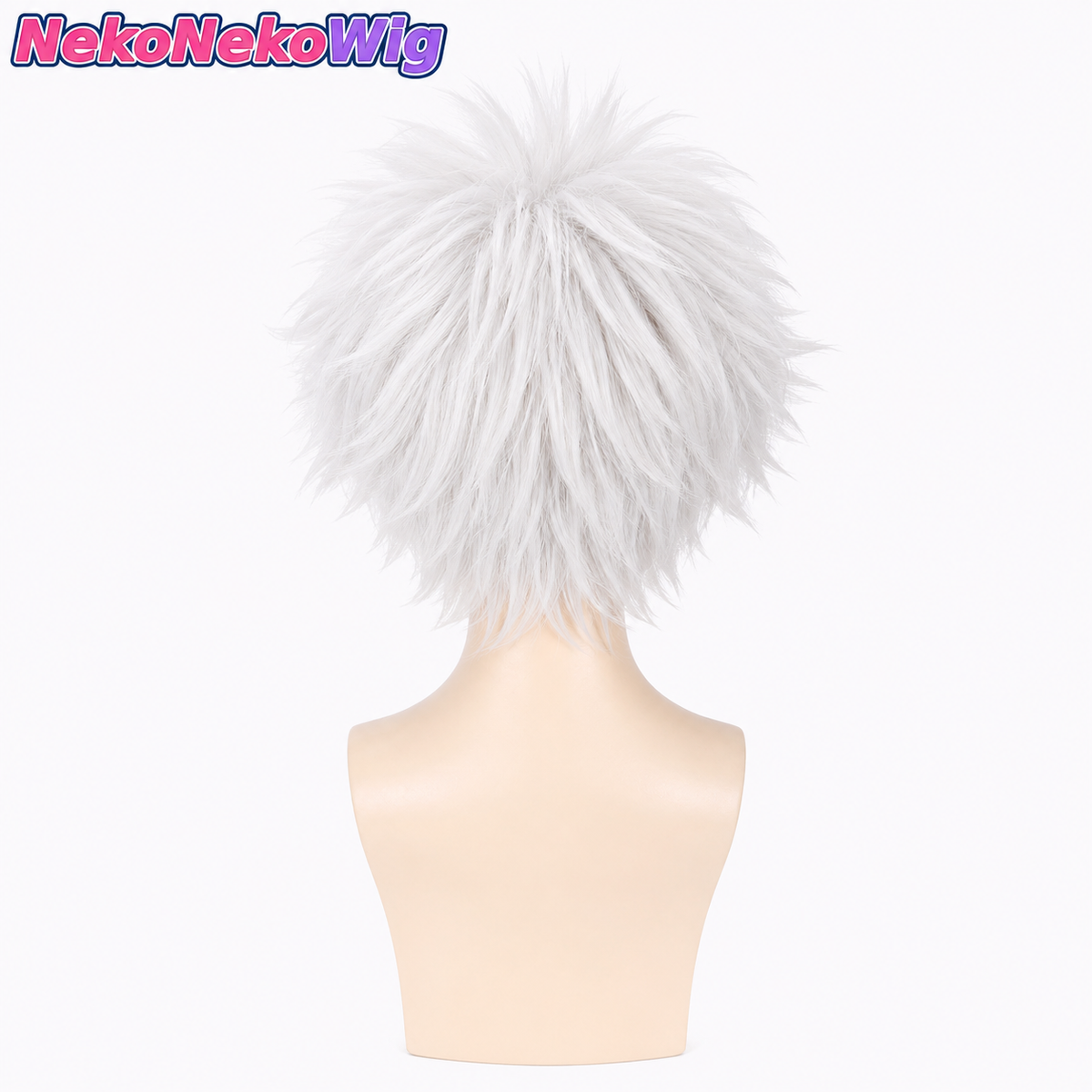 Bleach Toshiro Hitsugaya Cosplay Wig  Silver White Styled Anime Hair