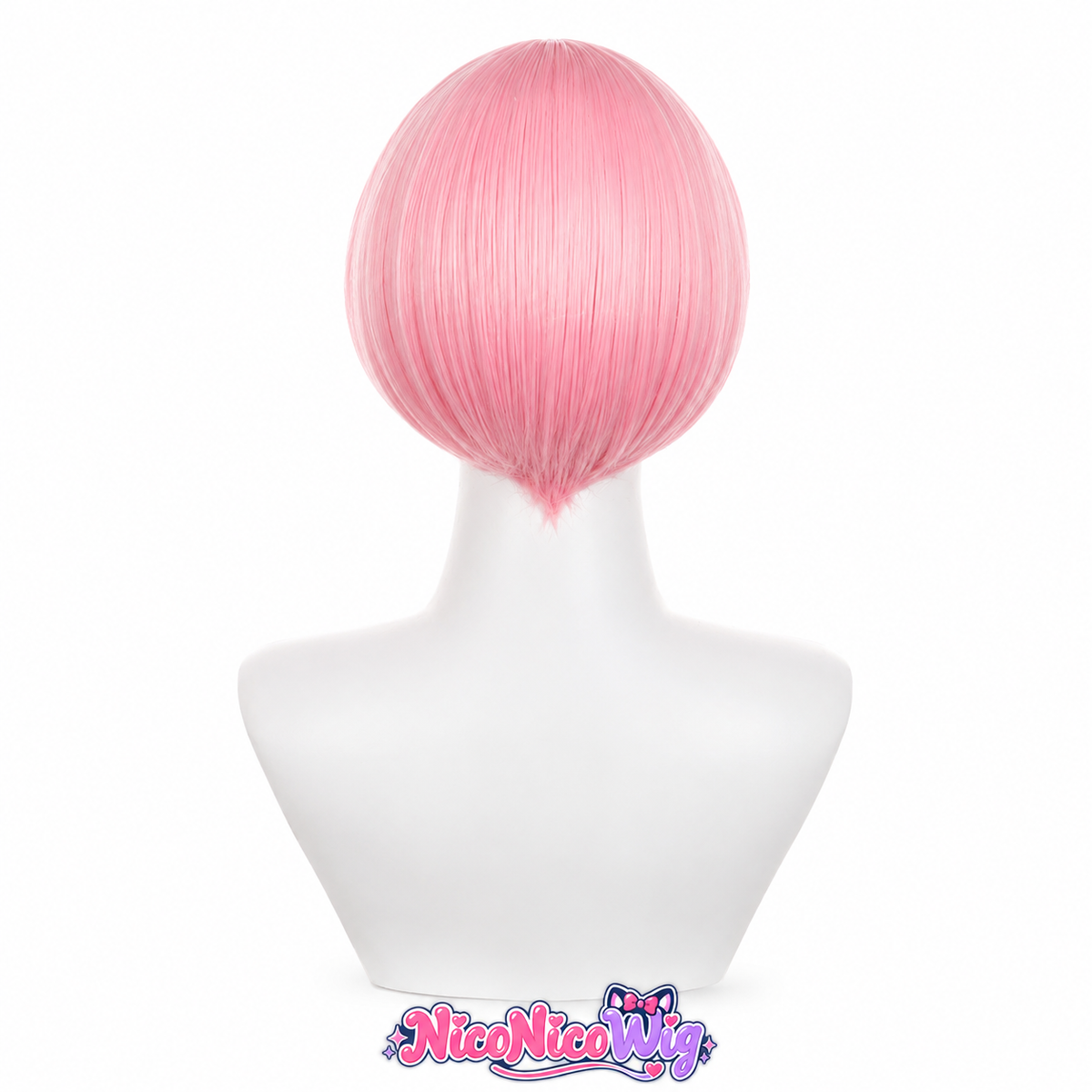 Re:Zero Rem & Ram Cosplay Wigs  Blue & Pink Short Bob Anime Wigs