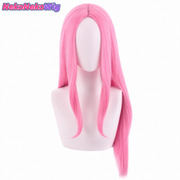 One Piece Jewelry Bonney Cosplay Wig  Mixed-Color Center-Part Style