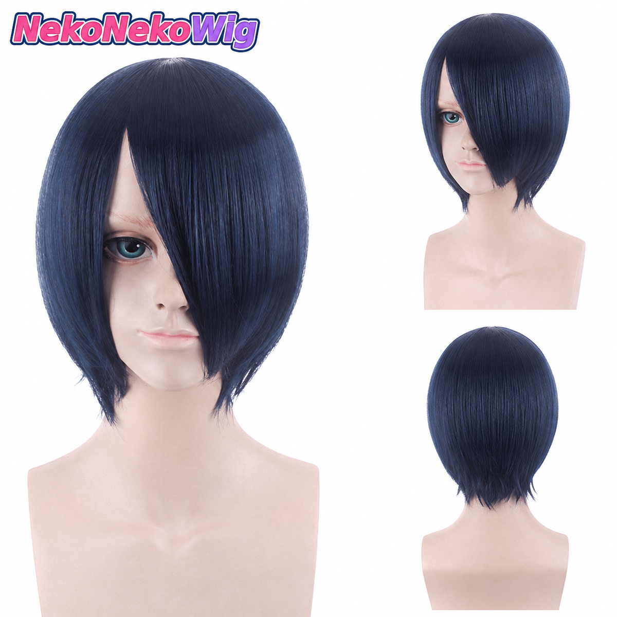 Kaguya-sama: Love Is War Chika, Kaguya, Ishigami & Shirogane Multi-Character Cosplay Wig
