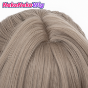 Genshin Impact Sandrone Cosplay Wig  Realistic Scalp Hairpiece Style
