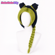Jolyne Cujoh Cosplay Wig - JoJo's Bizarre Adventure - Blue Green Pre-Styled Wig