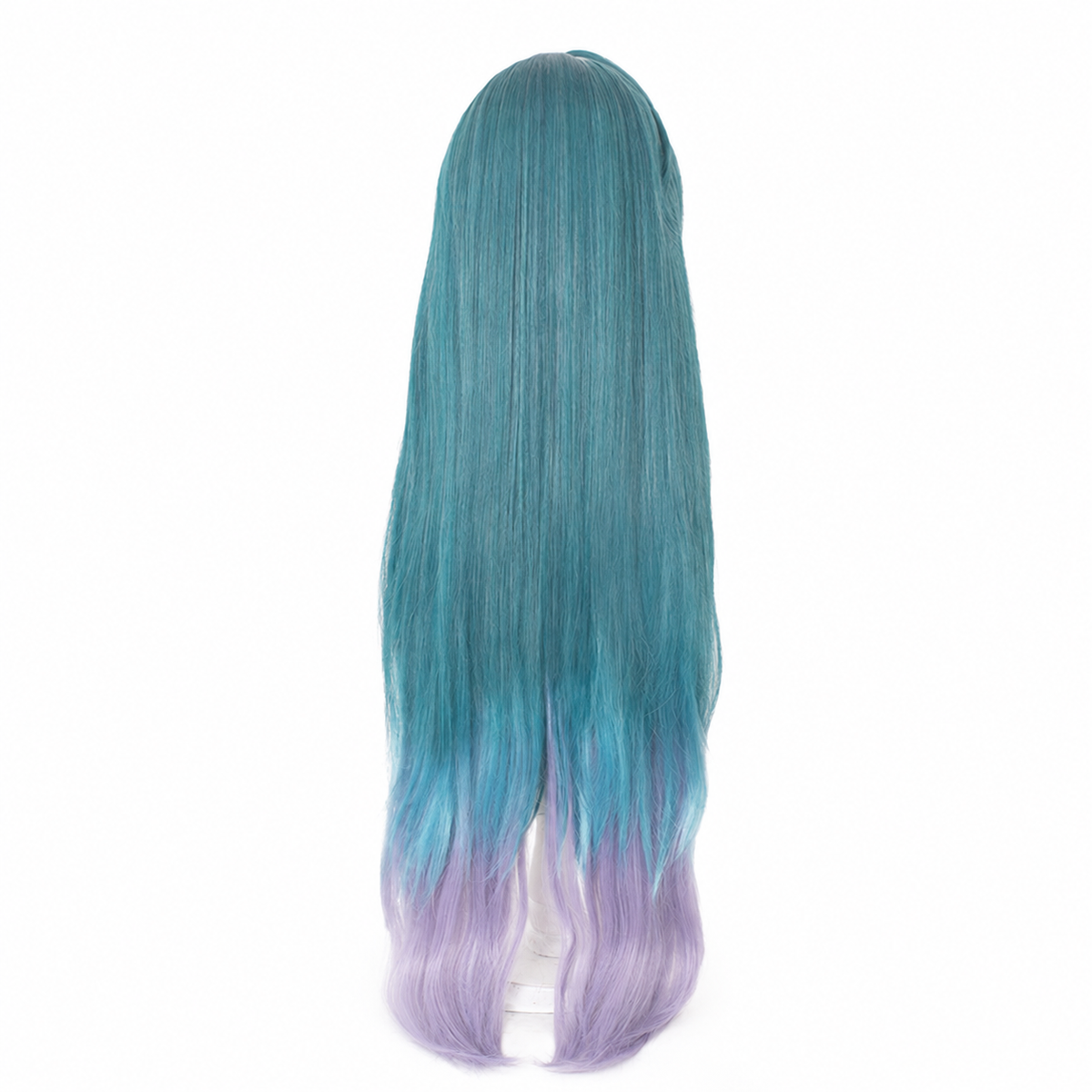 Genshin Impact Cosplay Wig - Long Teal and Lavender Ombre Hair