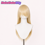 60cm 멀티 컬러 긴 스트레이트 코스프레 가발 – 로즈 망 또는 버클 망 옵션