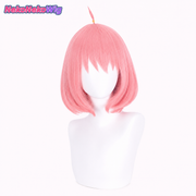 SPY x FAMILY Anya Forger Cosplay Wig  Pink Bob Hairstyle