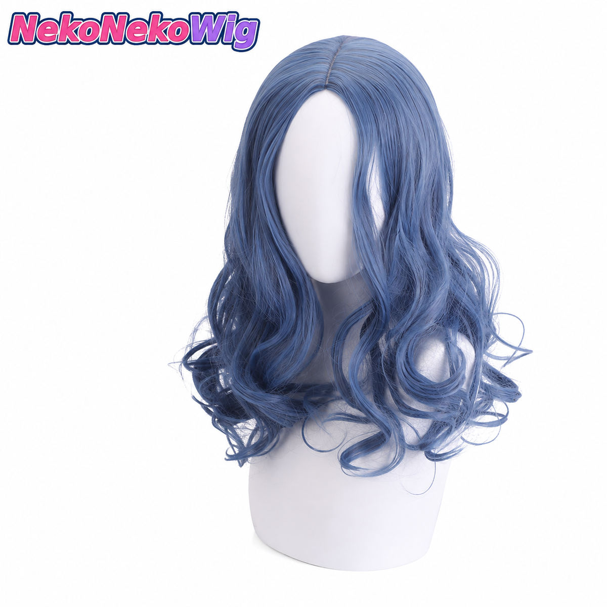 Elden Ring Ranni the Witch Cosplay Wig  Center-Part Faux Scalp Style