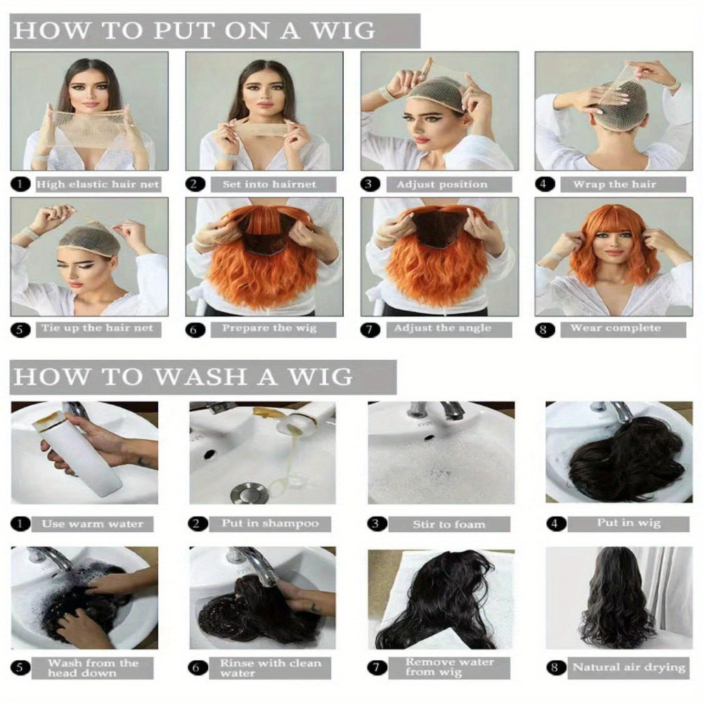 Demon Slayer Nezuko Kamado Demon Form Cosplay Wig  Firework Curl Style