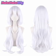 60cm Thickened Long Cosplay Wig  Multi-Color Straight & Curly Anime Style