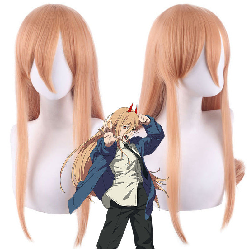 Chainsaw Man Denji, Makima, Reze & Power Multi-Character Cosplay Wig