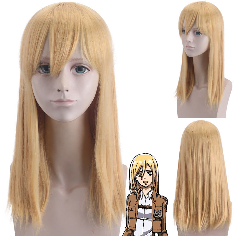 Attack on Titan Hange Zoë, Mikasa Ackerman, Annie Leonhart, Eren & Levi Cosplay Wig