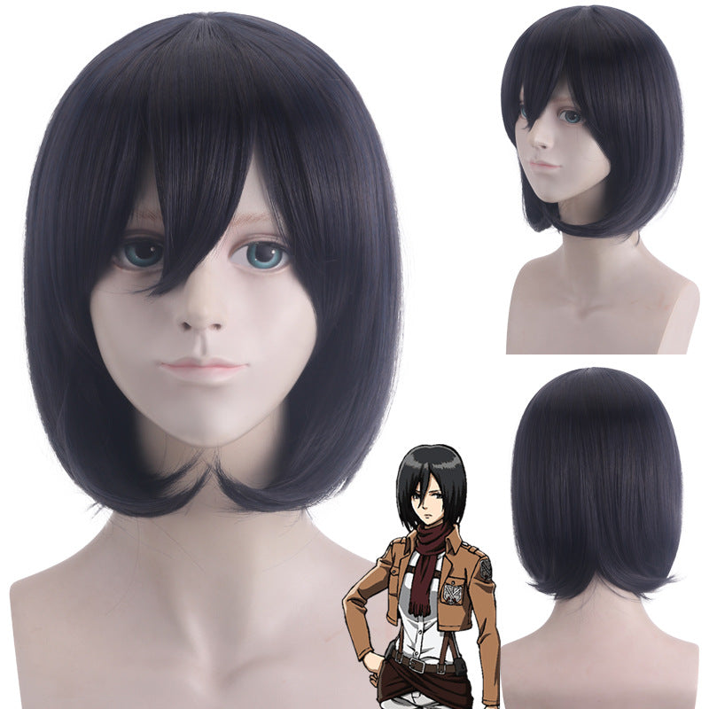 Attack on Titan Hange Zoë, Mikasa Ackerman, Annie Leonhart, Eren & Levi Cosplay Wig