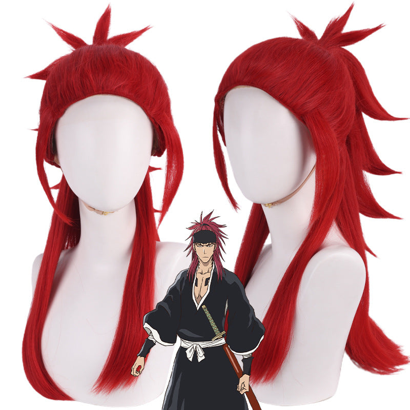 Bleach Renji Abarai Cosplay Wig – Anime Character Style