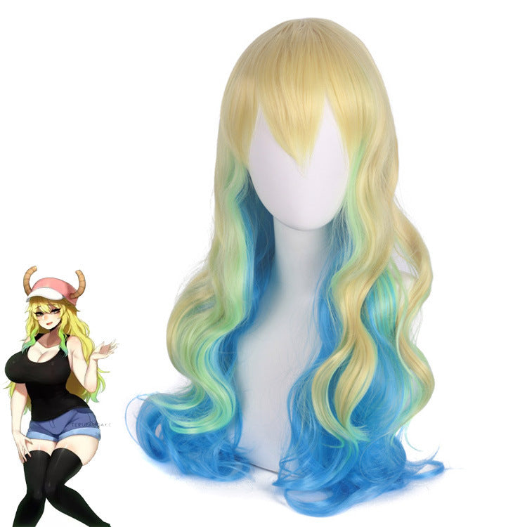 Miss Kobayashi's Dragon Maid Kanna, Tohru & Lucoa Cosplay Wig – Multi-Character Styles