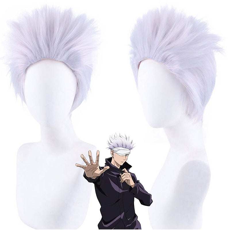 Jujutsu Kaisen Gojo, Yuji, Megumi & Toji Multi-Character Cosplay Wig